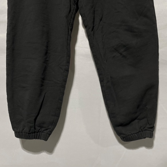 Puma Speckled Drawstring Logo Pocket Jogger Sweatpants Phantom Black Size Large - Picture 6 of 16